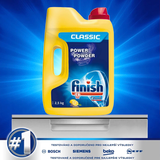 Bột rửa bát Finish Classic hương Chanh - Can 2.5 kg