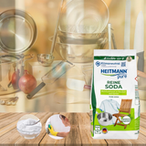 Bột tẩy đa năng Soda nguyên chất Heitmann - Gói 500gr (4)