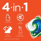 Viên giặt xả quần áo cao cấp Tide Pods Ultra Oxi nhập khẩu Mỹ - Can 104 viên (3)