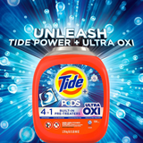 Viên giặt xả quần áo cao cấp Tide Pods Ultra Oxi nhập khẩu Mỹ - Can 104 viên (3)