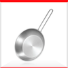Chảo Inox Olivo P2045 – Chống Dính Tự Nhiên, Đáy 3 Lớp, Đường Kính 20cm Nấu Được Trên Mọi Loại Bếp