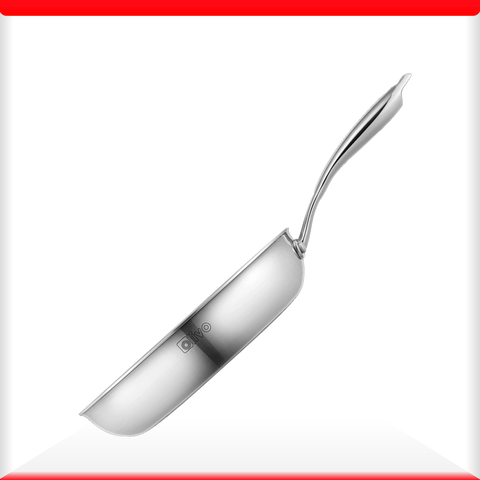 Chảo Inox Chống Dính Tự Nhiên Olivo Steve 2655 Đường Kính 26cm, Sâu 5.5cm, Nấu Được Trên Mọi Loại Bếp