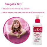 Dung dịch vệ sinh dành cho bé gái Saugella Đức - Chai 200ml (24)