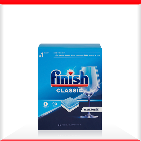 Viên rửa bát Finish Classic Vuông hương Soda - Hộp 90 viên (4)