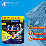 Viên rửa bát cao cấp Finish Ultimate All in 1 hương Chanh - Túi 57 viên (6)