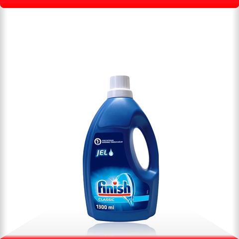 Gel rửa bát Finish Classic 2 chức năng rửa sạch tiết kiệm - Can 1.3 lít (4)