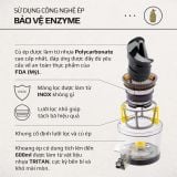 Máy Ép Chậm OLIVO SJ189 Cao Cấp Ép Trái Cây Rau Củ Quả Làm Kem Bảo hành 10 Năm