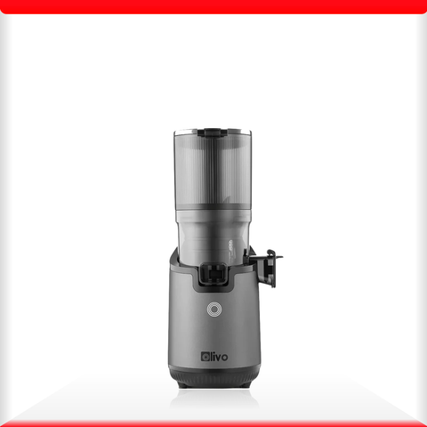 Máy Ép Chậm OLIVO SJ196 Titanium Ép Trái Cây Nguyên Quả Động Cơ AC Cao Cấp Êm Nhất Thị Trường