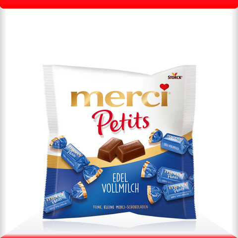 Kẹo socola hảo hạng Merci Petits Edel Vollmilch 125g (12)