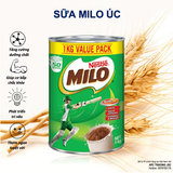 Cặp đôi sữa Milo + sữa bột nguyên kem A2 hàng nhập khẩu Úc