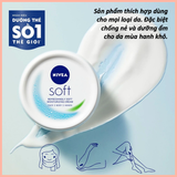 Kem dưỡng ẩm toàn thân Nivea Soft bản Đức - Hũ 200ml (24)