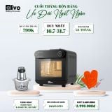 Nồi Chiên Hơi Nước OLIVO SF15 37 Chương Trình Cài Sẵn Dung Tích 15L Công Suất 2620W