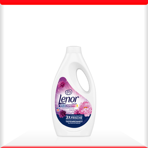 Nước Giặt Đậm Đặc Lenor 2in1 dành cho quần áo màu - Chai 1,25l (4)