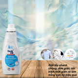 Nước giặt tẩy vết bẩn quần áo trắng quần áo màu nhập khẩu Đức - Chai 1l (8)