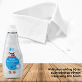 Nước giặt tẩy vết bẩn quần áo trắng quần áo màu nhập khẩu Đức - Chai 1l (8)