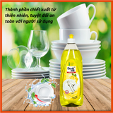 Nước rửa chén bát Denkmit hương Chanh - Chai 1 lít (12)