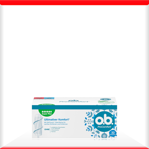 Băng vệ sinh O.B Tampons ProComfort Super Plus 6 giọt 32 siêu thấm hút cực kỳ mềm mại thoải mái đi bơi (5)