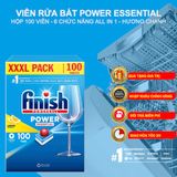 Viên rửa bát Finish Power Essential All in 1 hương Chanh - Hộp 100 viên (4)