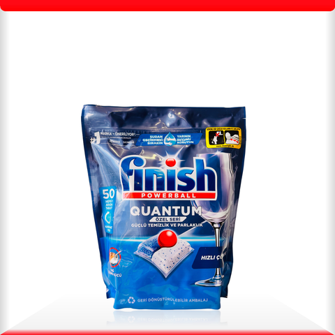 Viên rửa bát Finish Quantum All in 1 hương Soda - Túi 50 viên (6)
