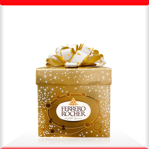 Sô cô la hảo hạng Ferrero Rocher nhập khẩu Đức - Hộp vuông nơ 225gr (6)