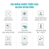 Nồi Chiên Hấp Đa Năng OLIVO SF20 PRO Ứng dụng công nghệ hiện đại bậc nhất