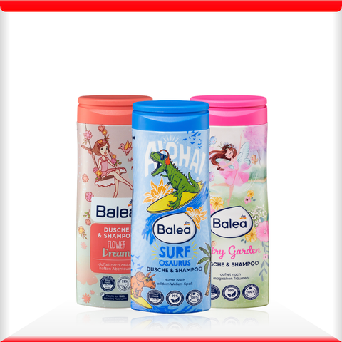 Sữa tắm gội Balea 2in1 dành cho trẻ em hàng nội địa Đức - Chai 300ml (20)