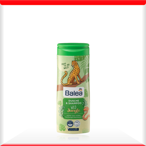 Sữa tắm gội Balea Wild Jungle dành cho bé trai hàng nội địa Đức - Chai 300ml (20)