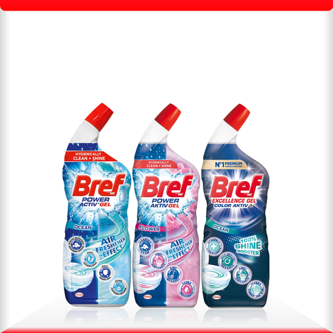 Dung dịch tẩy rửa vệ sinh bồn cầu cao cấp Bref Đức - Chai 700ml