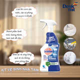 Bộ 3 sản phẩm vệ sinh nhà cửa cao cấp Sagrotan nhập khẩu Đức - Chai 750ml (6)