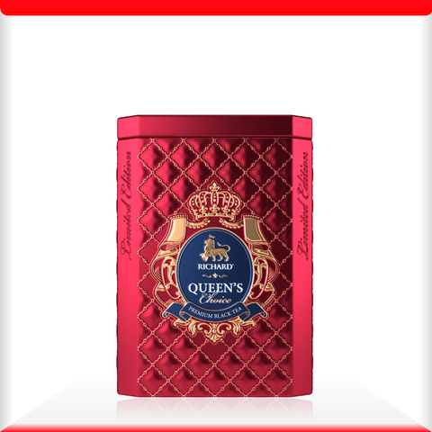 Trà Richard King Queen Choice Premium Black Tea hộp thiếc đỏ 80gr (12)