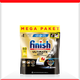 Viên rửa bát siêu cao cấp Finish Ultimate Plus All in 1 hương Chanh - Túi 60 viên (6)