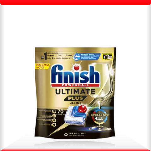 Viên rửa bát siêu cao cấp Finish Ultimate Plus All in 1 - Túi 70 viên (5)