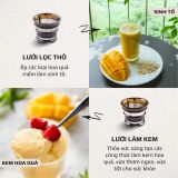 Máy Ép Chậm OLIVO SJ189 Cao Cấp Ép Trái Cây Rau Củ Quả Làm Kem Bảo hành 10 Năm
