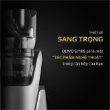 Máy Ép Chậm OLIVO SJ189 Cao Cấp Ép Trái Cây Rau Củ Quả Làm Kem Bảo hành 10 Năm