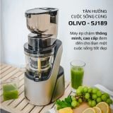 Máy Ép Chậm OLIVO SJ189 Cao Cấp Ép Trái Cây Rau Củ Quả Làm Kem Bảo hành 10 Năm
