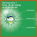 Viên giặt xả cao cấp Ariel All in 1 nhập khẩu Châu Âu - Túi 54 viên (2)