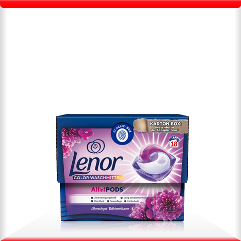 Viên giặt xả cao cấp Lenor All In 1 - Hộp 18 viên (5)