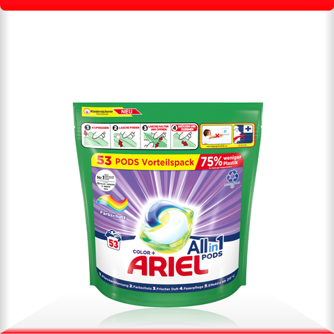 Viên giặt xả cao cấp Ariel All in 1 - Túi 53 viên (3)