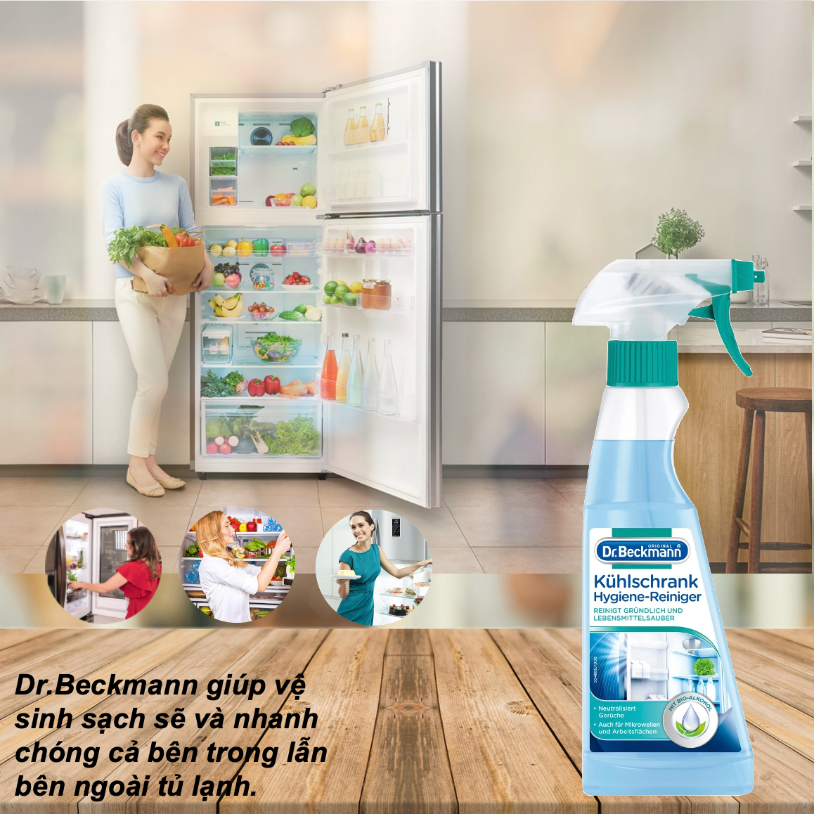 Dr. Beckmann Fridge & Microwave Hygiene Cleaner