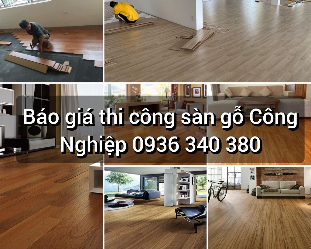 Báo giá sàn gỗ công nghiệp mới nhất