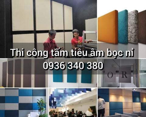 Thi công vách tiêu âm uy tín chuyên nghiệp