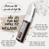  Dầu gội phủ bạc dưỡng tóc Weilaiya - Màu nâu đen 