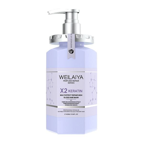  Hấp đa tầng phục hồi liên kết tóc Weilaiya X2 Keratin 450ml 