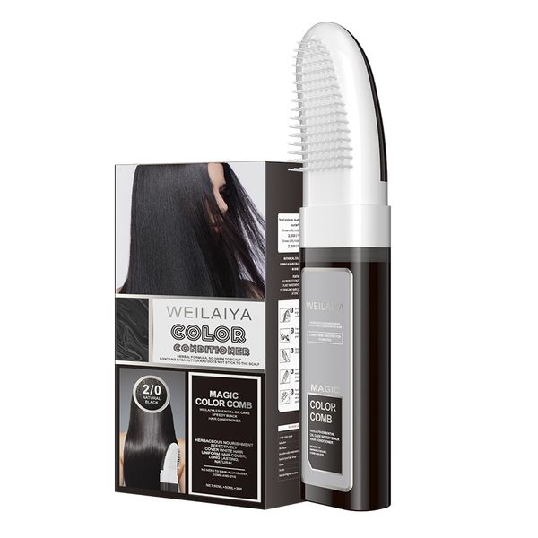  Dầu gội phủ bạc dưỡng tóc Weilaiya - Màu đen tự nhiên 