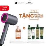  [TẶNG MÁY SẤY] Combo 1 chai sữa tắm cánh hoa hồng Damask 450ml + 1 cặp dầu gội xả gừng trắng + 1 cặp dầu gội xả gừng Hà Thủ Ô Weilaiya 