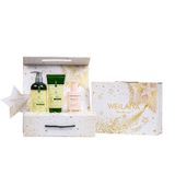  Set hộp quà Sao 1 cặp gừng detox + 1 Kem body tone up hoa hồng 