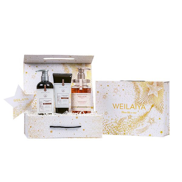  Set hộp quà Sao 1 cặp gừng thảo mộc + 1 Sữa tắm trắng da 