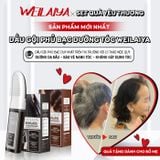  Dầu gội phủ bạc dưỡng tóc Weilaiya - Màu nâu đen 
