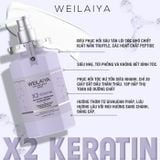  Hấp đa tầng phục hồi liên kết tóc Weilaiya X2 Keratin 450ml 