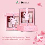  Hộp quà PINK ROSE 1 sữa tắm hoa hồng Damask + Body lotion 